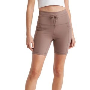 90 DEGREE BY REFLEX Women’s High Rise Interlink Bike Shorts.